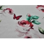 Jacquard stof Sorella - Blomster og sommerfugle