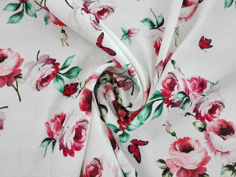 Jacquard Sorella - flowers and butterflies