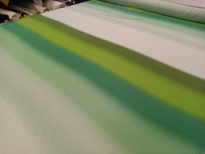 Stoff Chiffon Dada - Grünes Ombre
