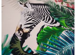 Jedwab sygnowany Zebra Versace