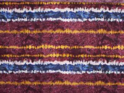 Сатен с подпис - ефект Tie Dye в стил Диор