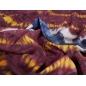 Siden Signerad - Tie Dye-effekt i Dior-stil