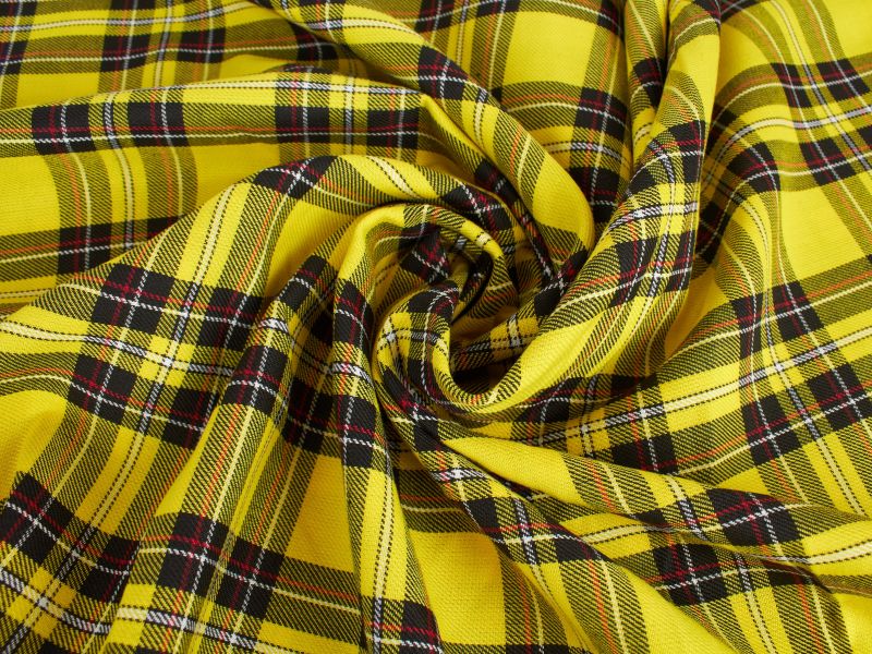 Țesătura tartan scoțian - culori