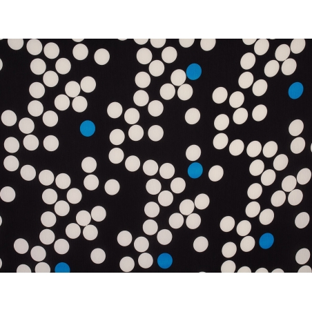 Kreukel chiffon Krivans stippen