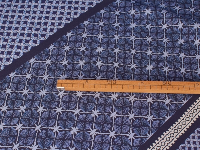 Tissu Viscose Topstar rayures motif