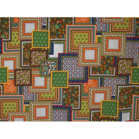 Tkanina Soie Signée - Patchwork Ethno