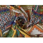 Țesătură Mătase Semnată - Etno Patchwork