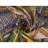 Jedwab Sygnowany - Etno Patchwork