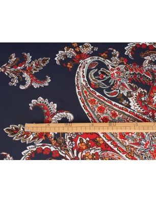 Jedwab sygnowany etro print style