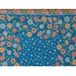 Soie Signée - Fleurs dans le style folklorique