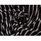 Chiffon Cristal stripes in twee kleuren