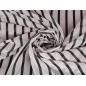 Chiffon Cristal bandes deux couleurs