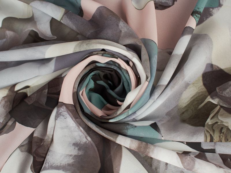 Tkanina ¡Baia en vestido - tonos pastel!