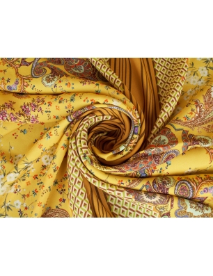Wiskoza Fantasy słoneczny Paisley!