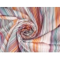 Ύφασμα βισκόζη Toptwill πολύχρωμες ρίγες