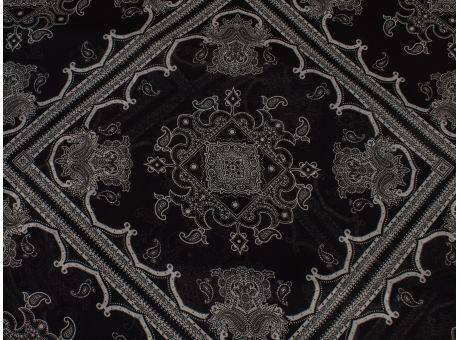 Szyfon Cristal - Czarno-białe ornamenty