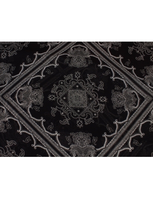 Szyfon Cristal - Czarno-białe ornamenty