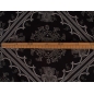 Șifon Cristal - Ornamente alb-negru