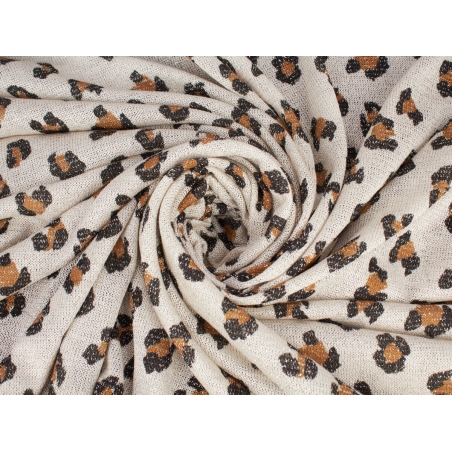 Dzianina Shine ciapki dwa kolory!