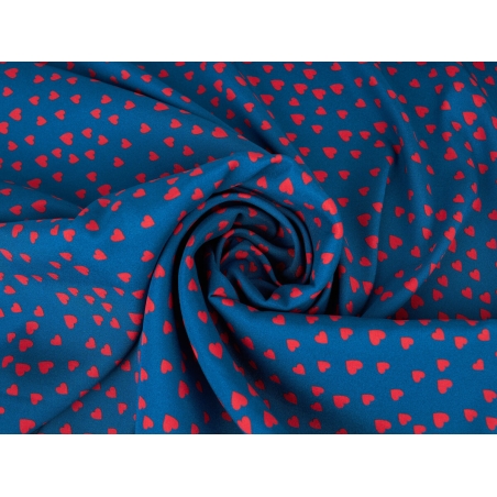 Jedwab sygnowany serduszka 3 kolory