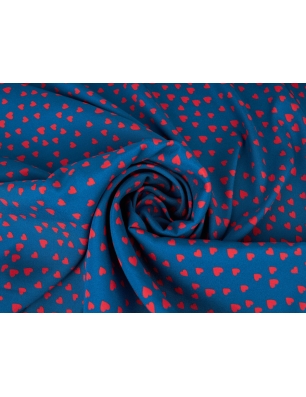 Jedwab sygnowany serduszka 3 kolory