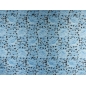 Poliester materiał - Blauwe rozen
