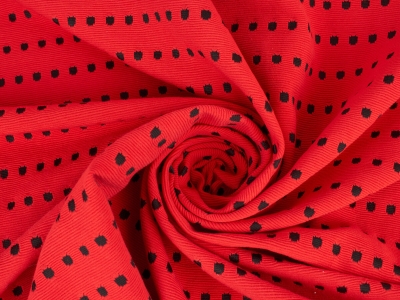 Tricot din bumbac cu puncte - culori