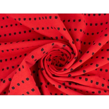 Tej tela de algodón con puntos - colores