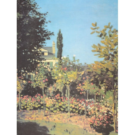 Obraz - Claude Monet - Zahrada v květinách