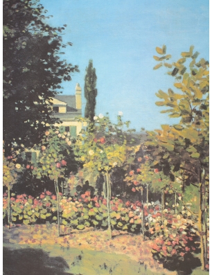 Claude Monet- Ogród w kwiatach