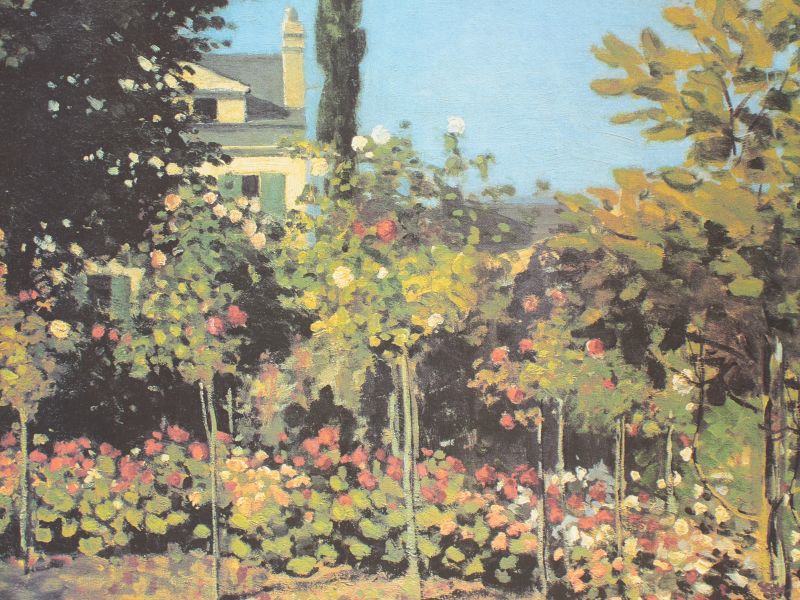 Claude Monet- Ogród w kwiatach