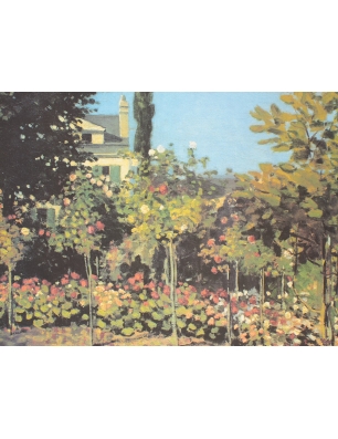 Claude Monet- Ogród w kwiatach