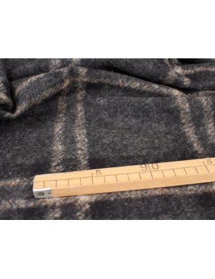 Wełna parzona krata wzór