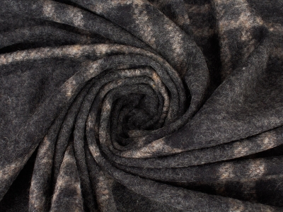 Wełna parzona krata wzór