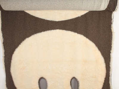 Fleece - kant-en-klaar poncho - 3 kleuren