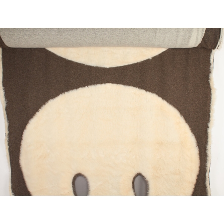 Fleece - kant-en-klaar poncho - 3 kleuren