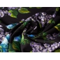 Tessuto Poliester materiał - Fiori - Rapporto - 3 colori!