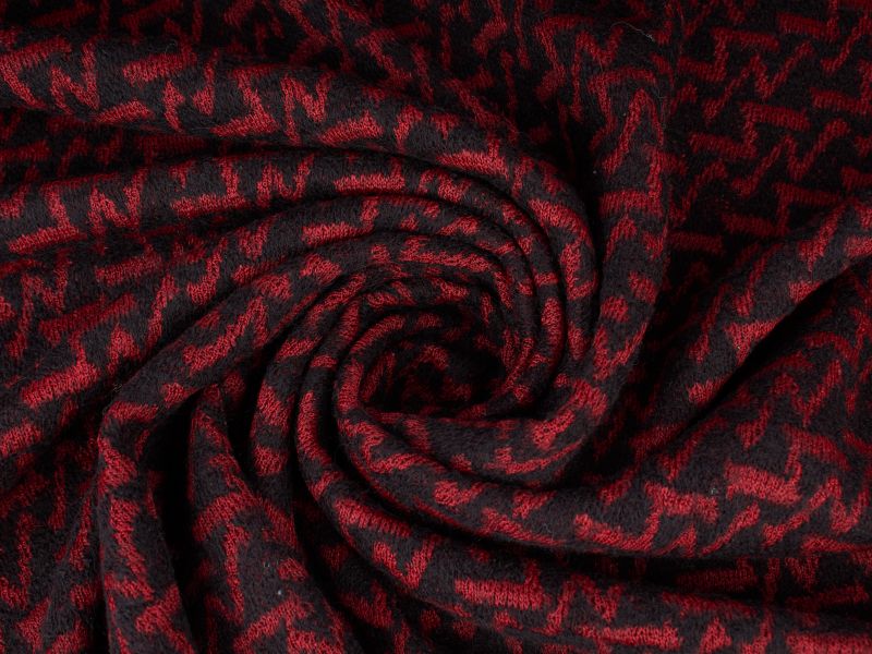 Tricot de pulover KRIT cu zig-zag - două culori