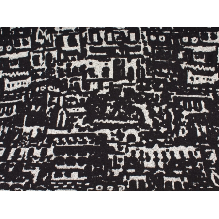 Tricot KORFU alb-negru