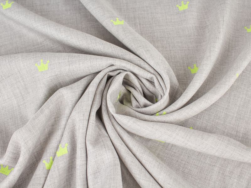 Tecido Viscose Twilmel - Coroa - 4 Cores!