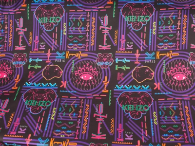 Tkanina Viscose Sorella KENZO néons