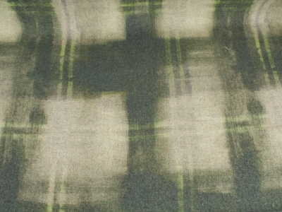 Mantelstof Tubes Ruit - 2 kleuren