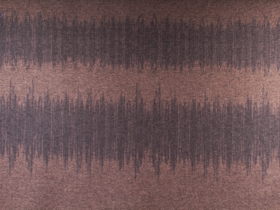 Tessuto in lana per cappotto Boing - strisce marroni