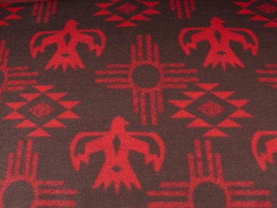 Tissu d' manteau Maxmara - Motif aztèque - 2 couleurs !