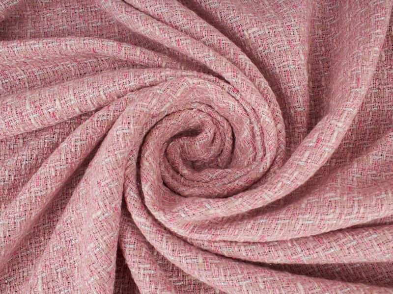 Chanelka wzór pudrowy róż
