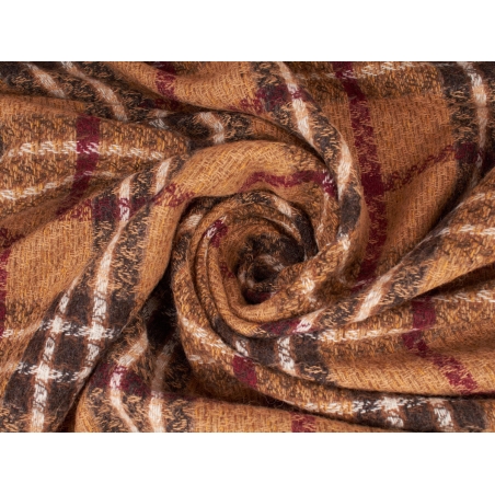 Wełna Fabio krata w stylu Burberry