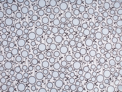 Tkanina Majamis - Gėlių ratukai - 2 spalvos!