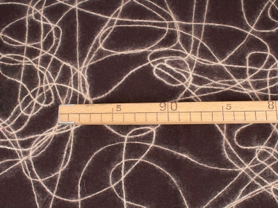 Tkanina Vlna šňůra - TRAMEN