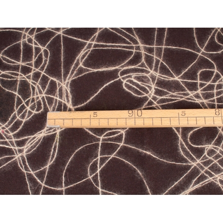 Tkanina Wool string - WHOLE PIECE