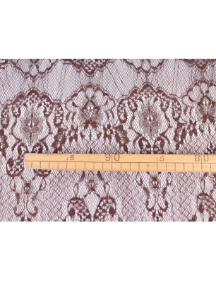 Koronka Sevilla brązowo-srebrna - BELKA
